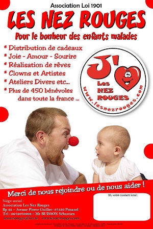 Affiche A4 Campagne PUB 2014 Presse Association Les Nez Rouges
